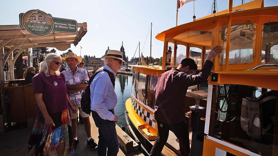 Victoria Bites and Sights Tour with Food, Drinks and Ferry - The 15-minute harbour ferry to Chinatown