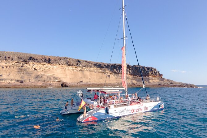 Watching and Listening Whales visiting Los Gigantes&Masca. Food&drinks included - Who gets the most from this five-hour cruise