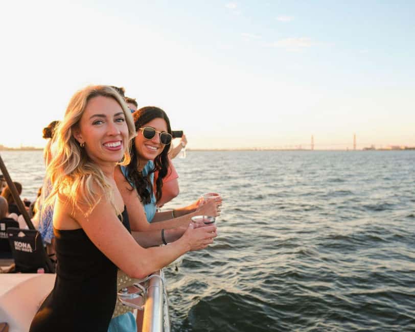Wednesday Happy Hour Sunset Sail | Charleston Harbor - Key points to know before booking