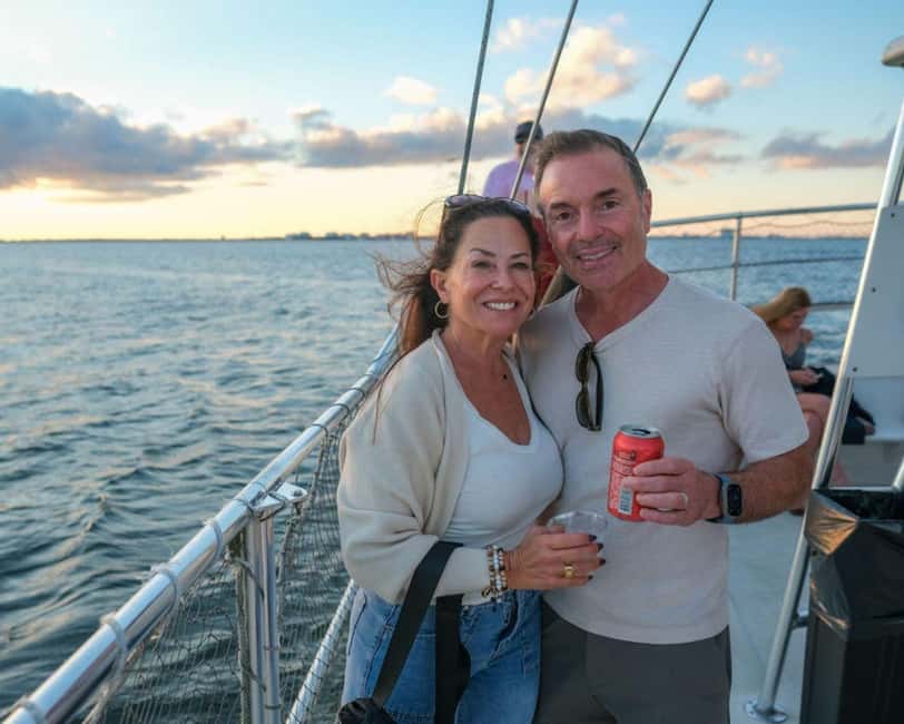 Wednesday Happy Hour Sunset Sail | Charleston Harbor - What to bring and what stays ashore