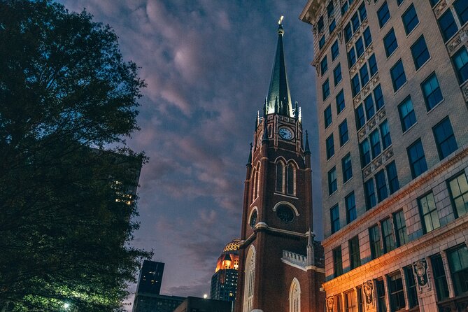 Whispers on Whiskey Row: Murder, Crime, & Ghost Tour w/Cocktail - The cathedral and Louisville’s hardest stories