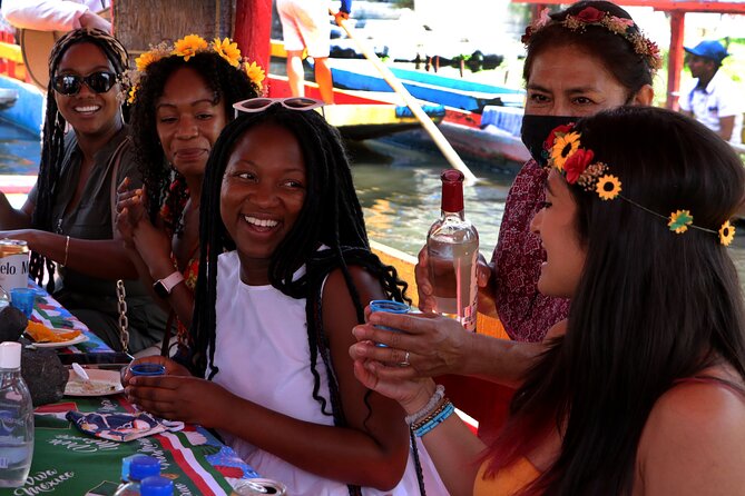 Xochimilco & Mexican Party with Guacamole & Unlimited Drinks - Passing the Island of the Dolls replica
