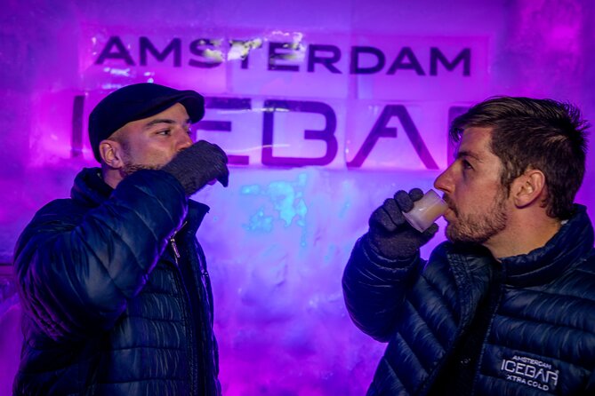 Xtracold Icebar Amsterdam, 3 Drinks Included - Ice sculptures, colored light, and the pirate theme